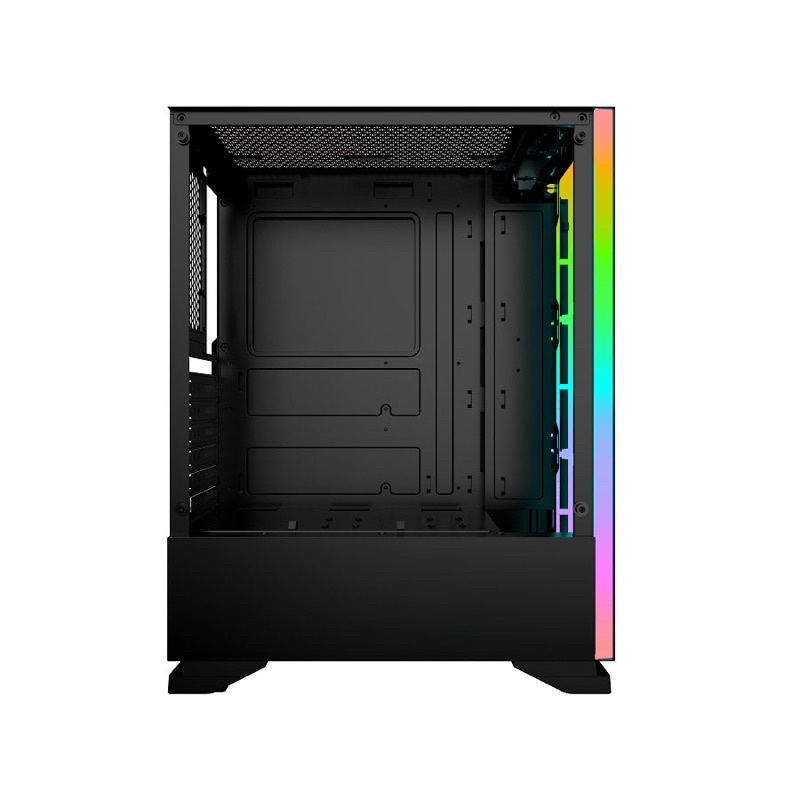 Vỏ case máy tính CESAR SNOW White/Black ATX - New Box - No Fan