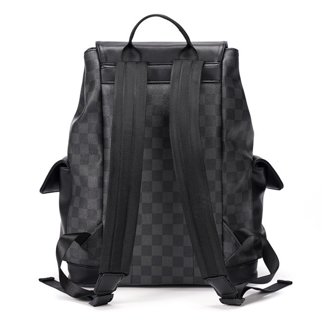 Balo da nam nữ đẹp thời trang ulzzang cặp đi học lv cao cấp đựng laptop phong cách đeo vai unisex chống nước