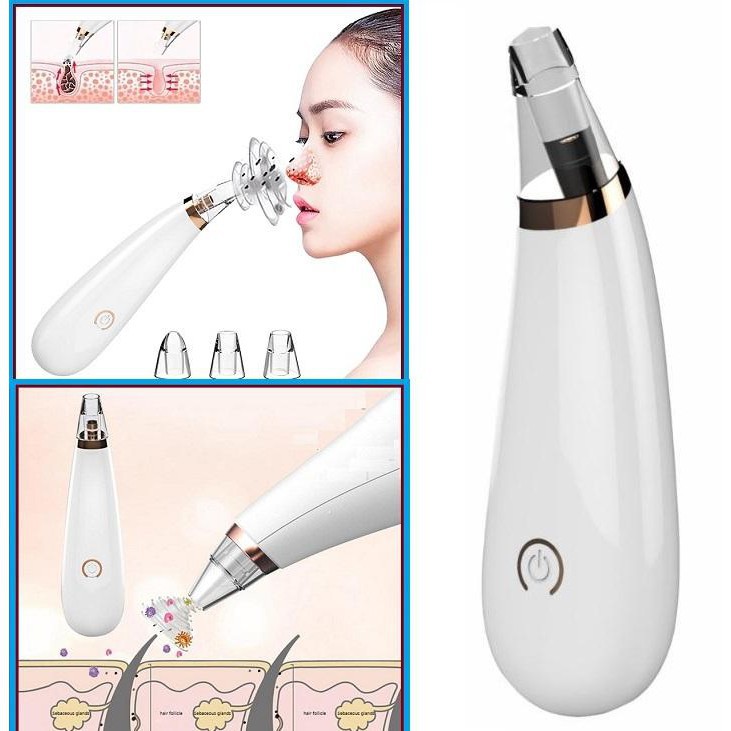 Máy hút mụn đầu đen Black Head Detection, máy hút mụn cầm tay mini dễ sử dụng