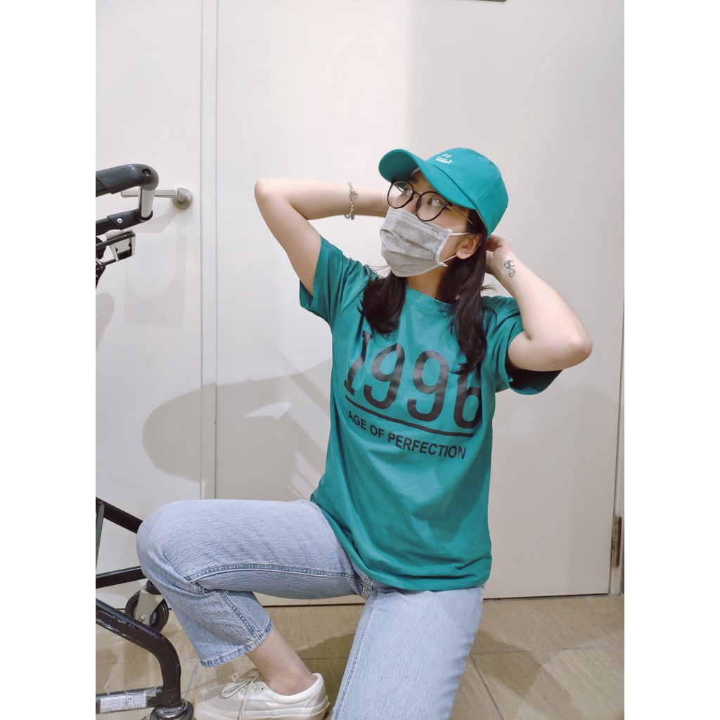 Áo phông 3158 tay lửng form rộng basic 1996 vải cotton cao cấp co giãn thoáng mát thời trang