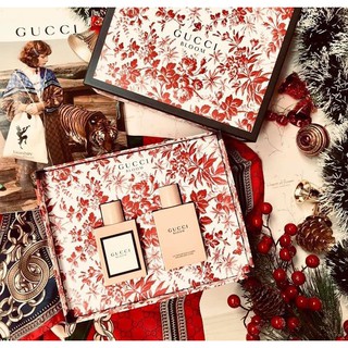 Hàng Pháp - Set nước hoa Gucci Bloom edp 50ml tặng kèm dưỡng thể 100ml