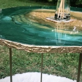 Keo Epoxy trong suôt, Epoxy Resin , Bộ 10kg bao gồm 2 thành phần AB