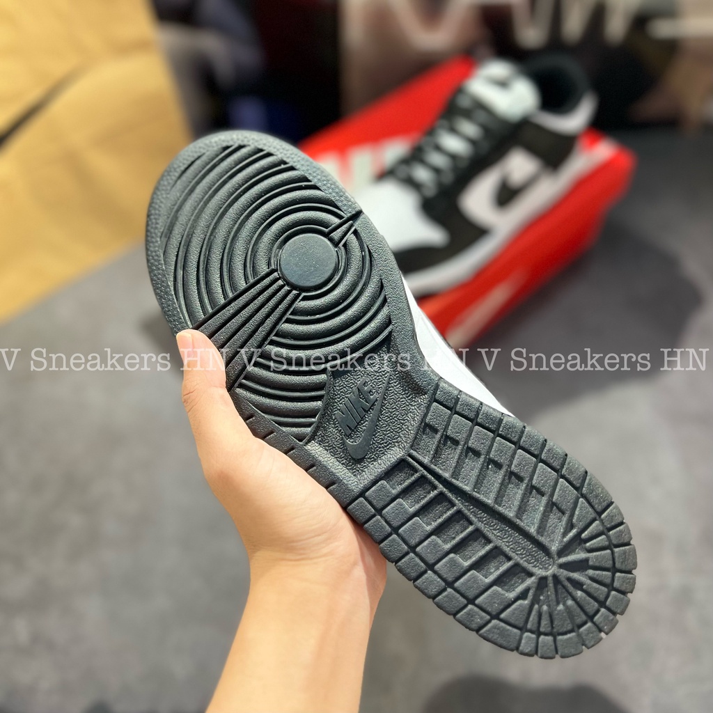 Giày Thể Thao SB Low Black White SB Dunk Low Phối Màu Đen Trắng Panda Thấp Cổ Phiên Bản Đẹp, Jodan Đen Trắng Thấp Cổ