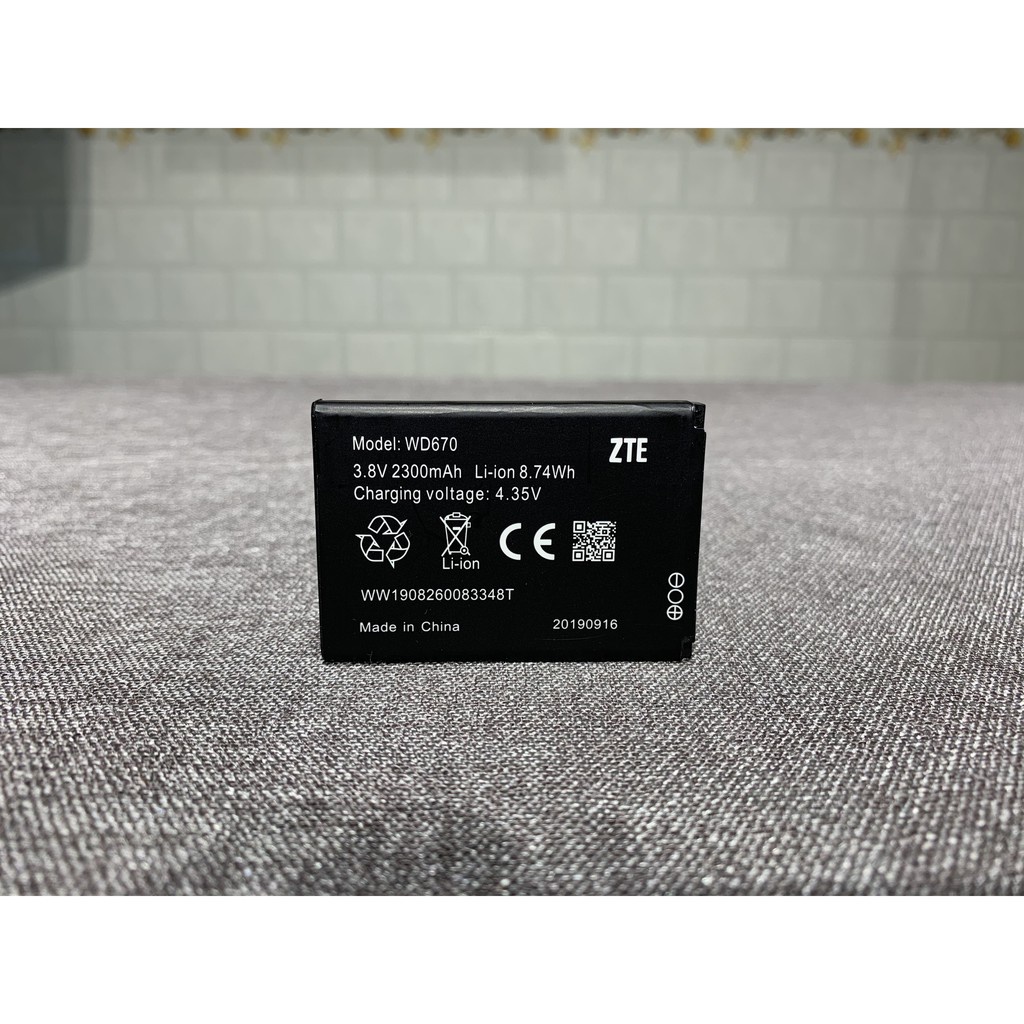 Pin cục phát wifi ZTE WD670 và WI-Pod 4G LTE - 2300mAh Bảo Hành 12 Tháng