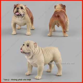 Mô Hình Chó Bulldog Mặt Xệ - 4679