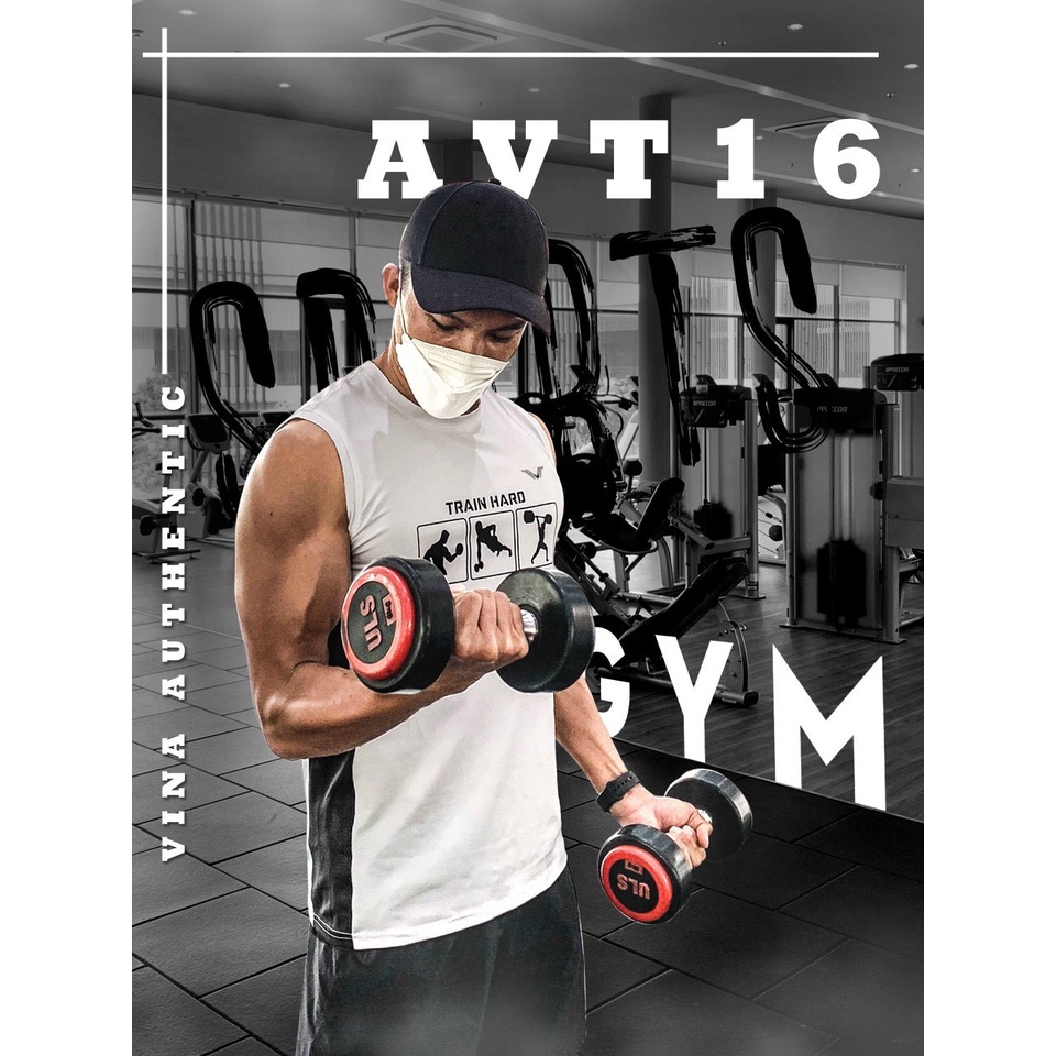 SET BỘ THỂ THAO NAM  GYM FITNESS-HÀNG CHÍNH HÃNG VINAAUTHENTIC-MÂU MỚI 2022