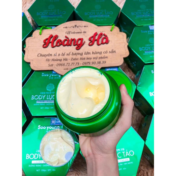 [MẪU MỚI 2021]BODY LỤC TẢO SOO YOUNG CAO CẤP CHÍNH HÃNG