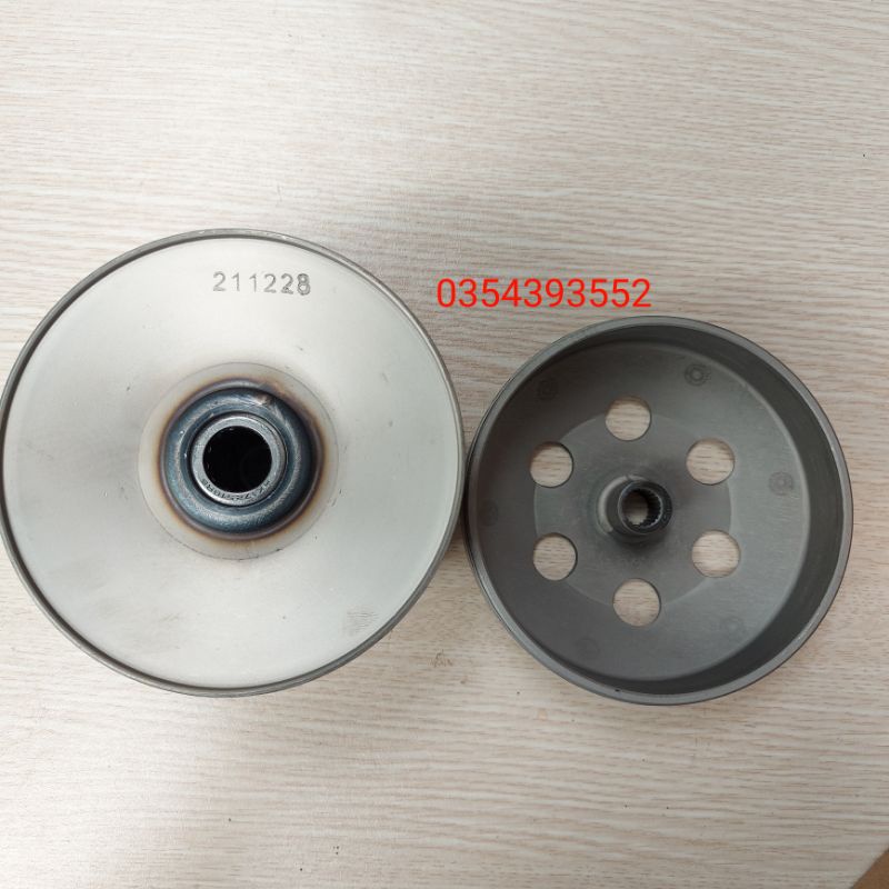 Bộ côn nồi sau xe today scoopy 50cc