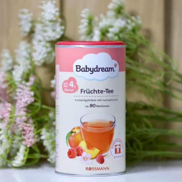 [Bố bỉm sữa 9x] TRÀ ĐÀO mix MÂM XÔI, trà hoa quả Babydream