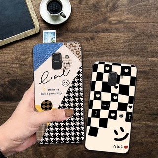 Ốp lưng điện thoại SAMSUNG  J6 2018 / J6 PLUS / J6+ bộ hình caro TRẺ TRUNG, PHONG CÁCH.