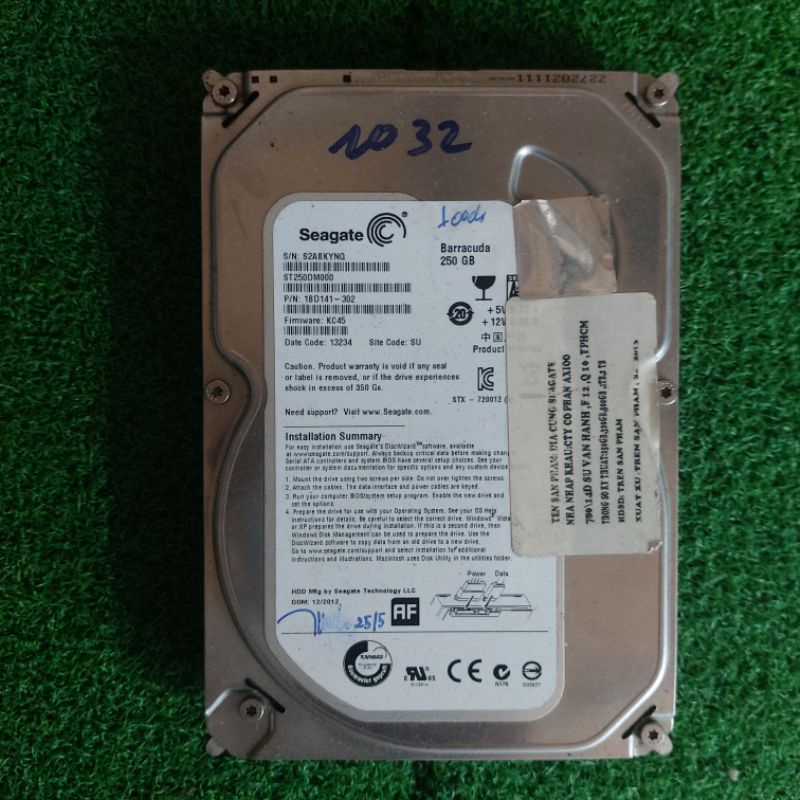 HDD PC 250gb 160gb 500gb 1000Gb ổ cứng tháo máy chính hãng