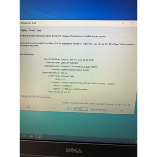 Laptop Dell latitude E7440 i5