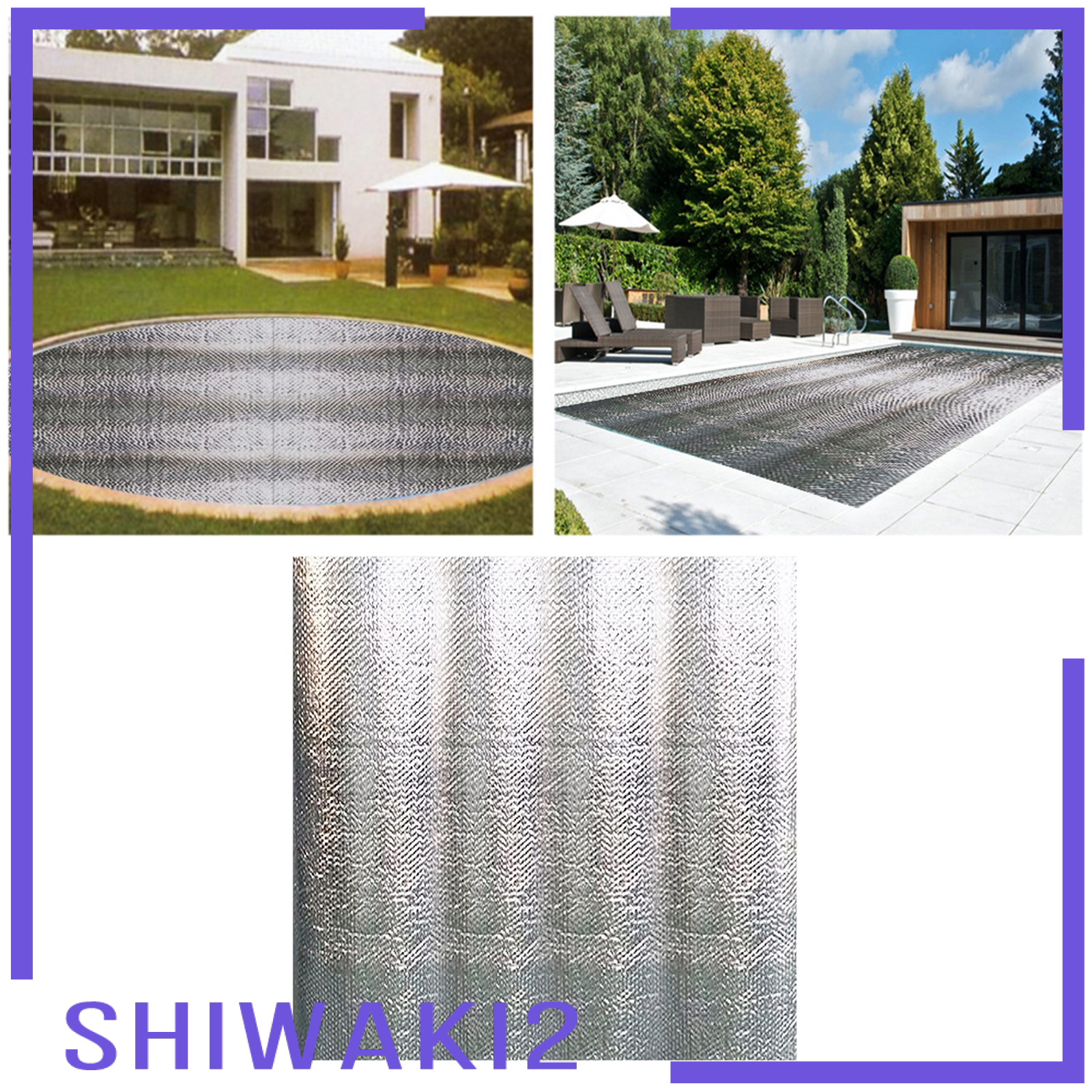 Vỏ Bọc bể bơi Cách Nhiệt Chống Bụi Tiện Dụng Shiwaki2