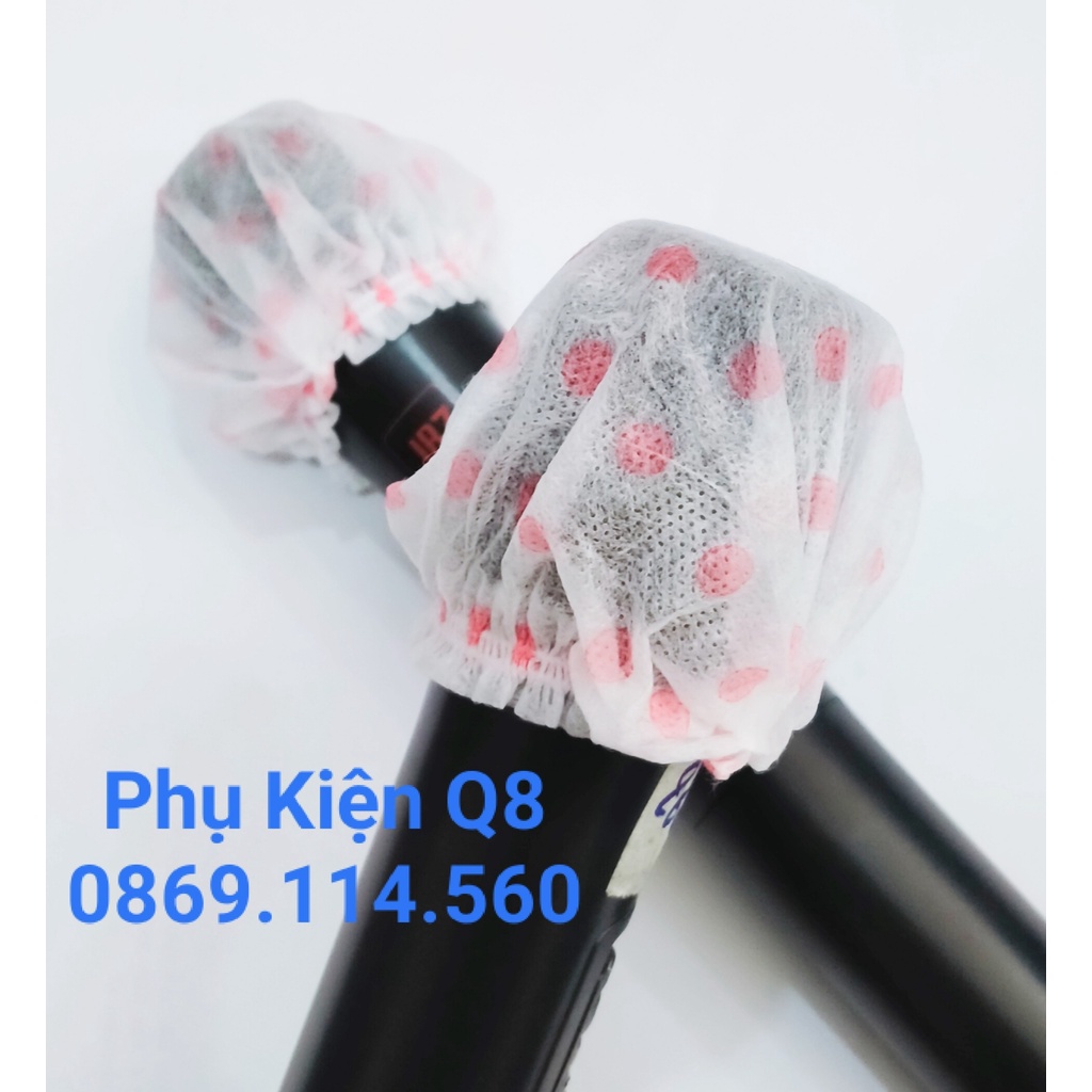 COMBO 20 Cặp (40cái)  bọc đầu micro dùng 1 lần chống giọt bắn