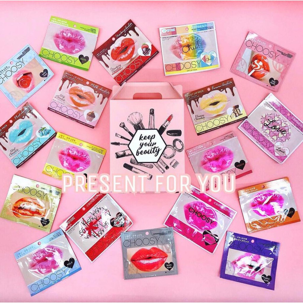 (hàng Mới Về) Mặt Nạ Choosy Hydrogel Dưỡng Môi 1ea | BigBuy360 - bigbuy360.vn