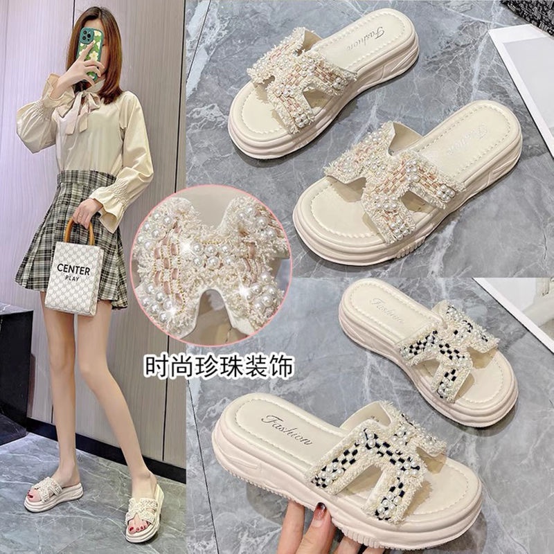 Dép Sandal Đế Dày Thời Trang Mùa Hè 2022 Cho Nữ