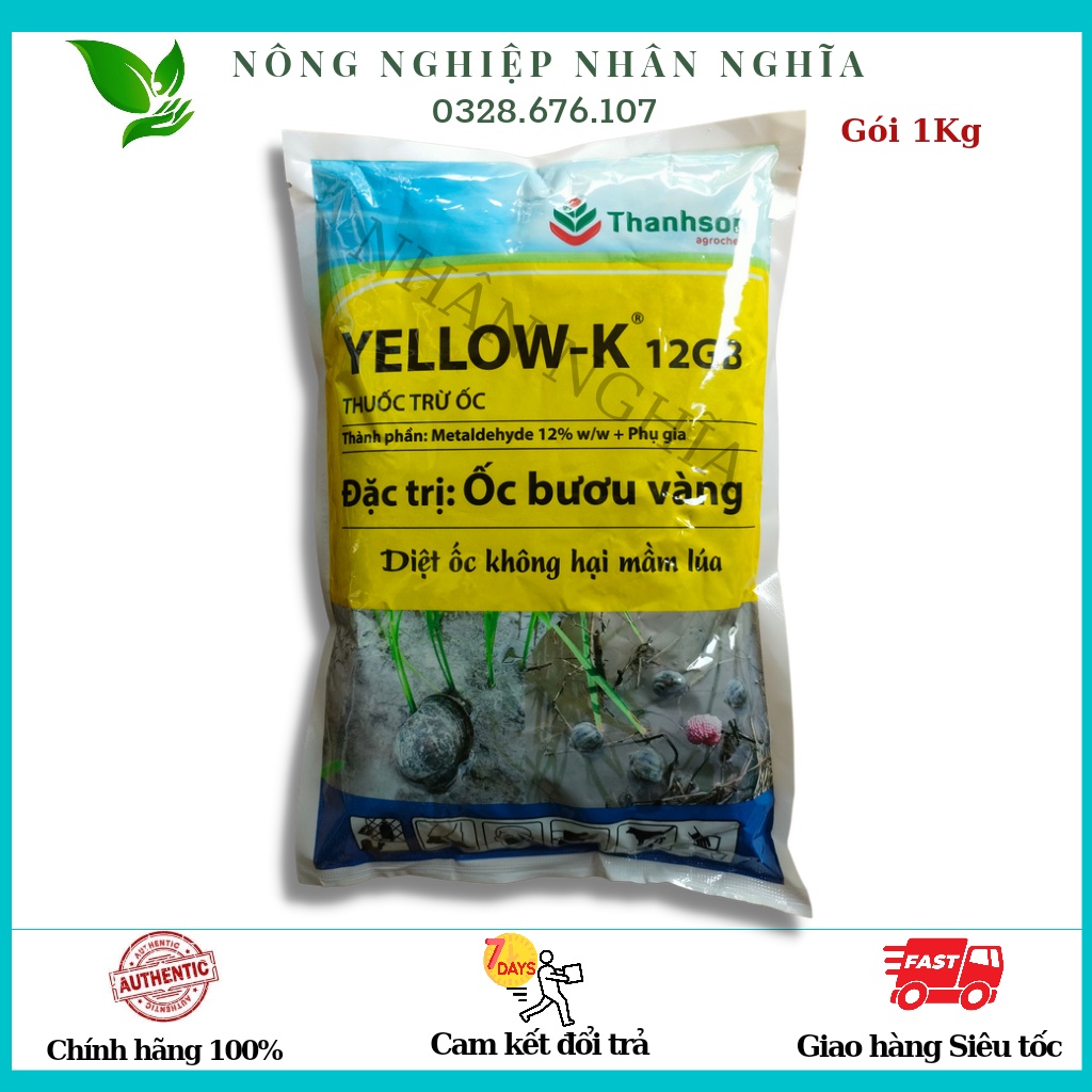 Thuốc bẫy và diệt ốc, sên nhớt ăn rễ lan, mầm lan và các loại cây trồng 500g