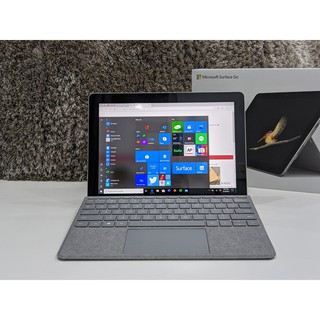 Máy tính bảng Microsoft Surface Go ram 8GB , SSD 128GB , 2 trong 1 kèm bàn phím và sạc chính hãng tại Playmobile