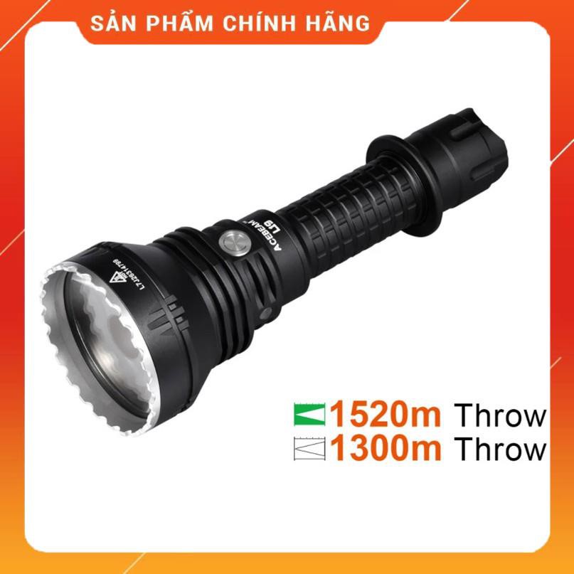 [SIÊU XA] Đèn pin đèn sạc ACEBEAM L19 độ sáng 1650lm chiếu xa 1300m bóng LED pin 21700 cổng sạc Type-C (không kèm theo)