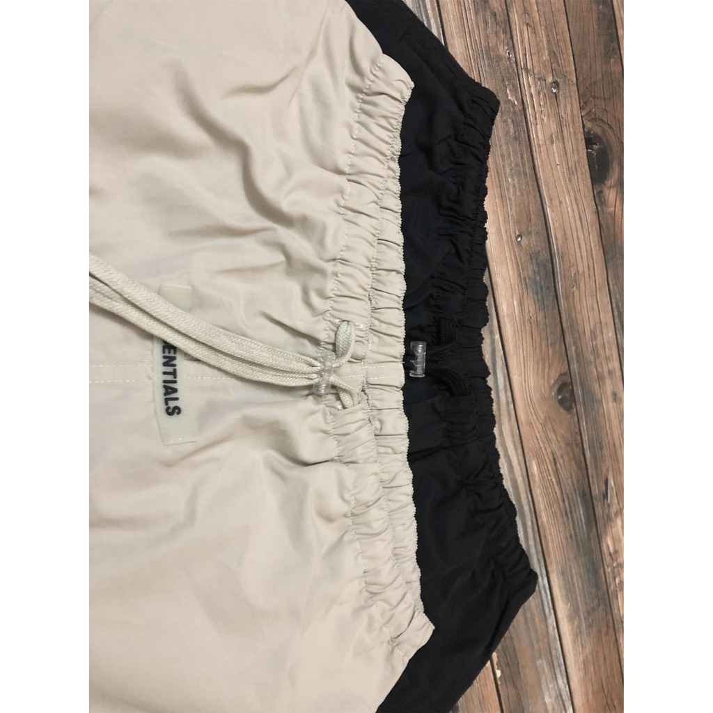 FEAR OF GOD Reflective double-layer design wide-leg nylon sweatpants