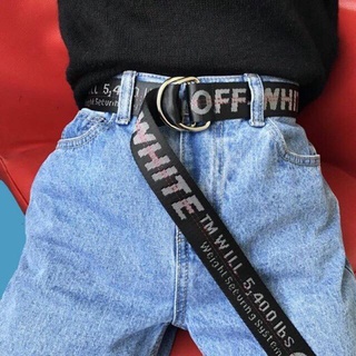 Thắt lưng vải off white