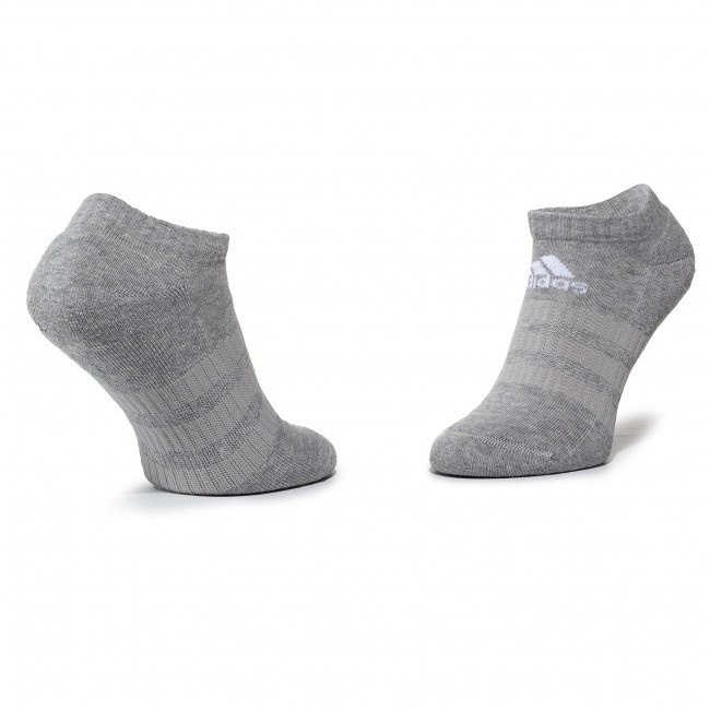 Tất thể thao Adidas bộ 1 đôi thấp cổ có đệm - Xám / Đen / Trắng