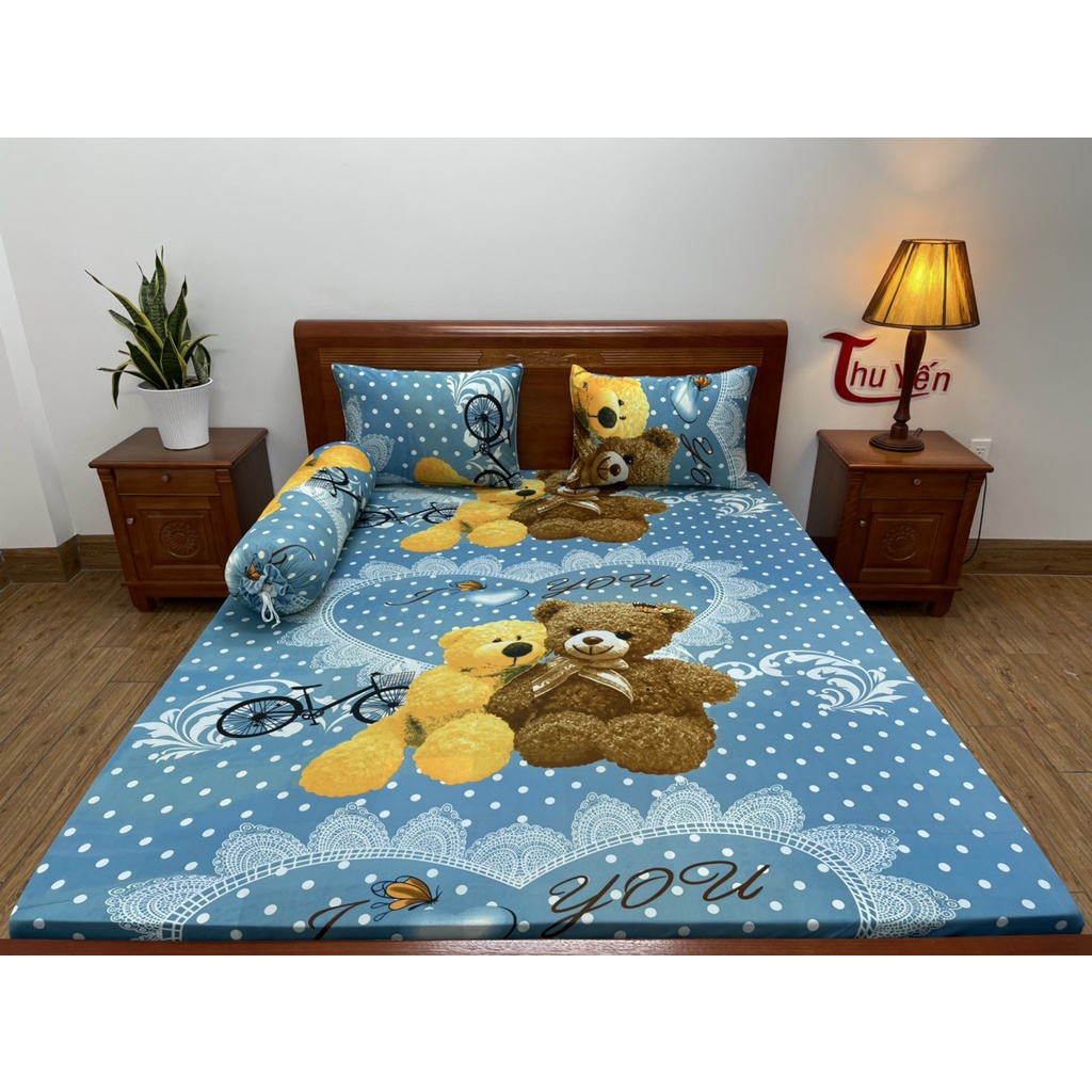Ga thun lạnh Hàn Quốc  2mx2m2 [ Giá Xưởng] KHÔNG ÁO GỐI với size nệm 5-20cm | BigBuy360 - bigbuy360.vn