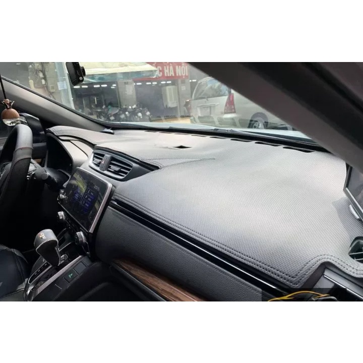 Thảm Taplo xe Honda CRV 2018 - 2020 chất liệu Nhung lông cừu hoặc Da Carbon