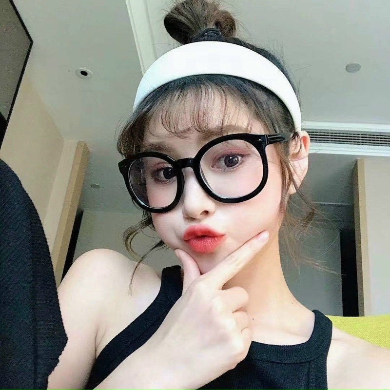 Kính mèo ngố siêu bóng đẹp , mẫu xinh cute xỉu, có thể lắp mắt cận