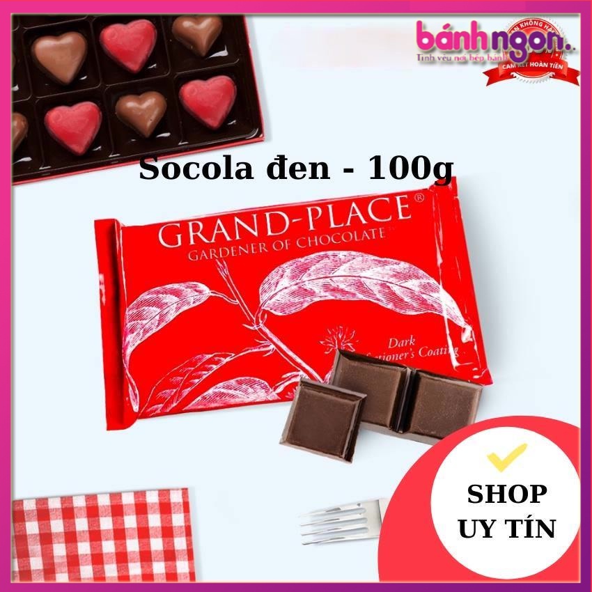 100g Socola Đen ⚡ LOẠI NGON ⚡ Chocolate Đen Vị đắng đặc Trưng Ngon độc đáo