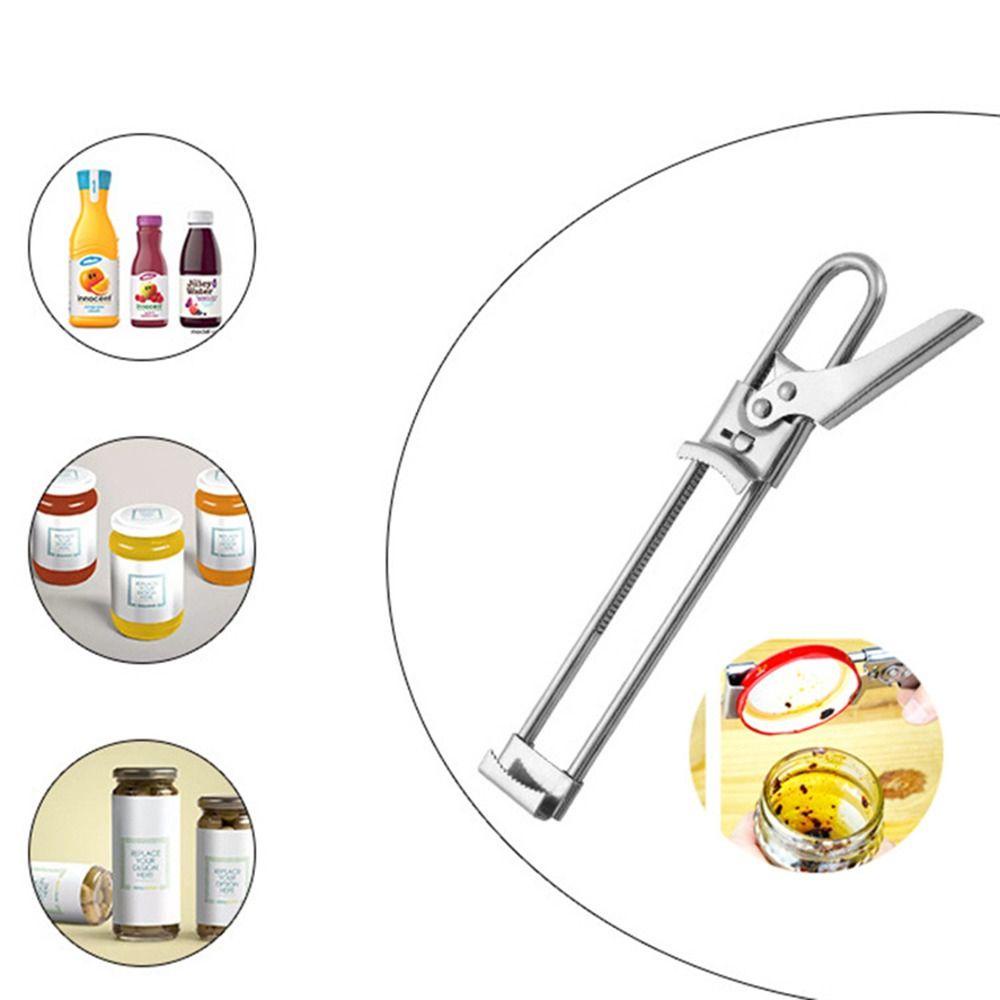 Dụng Cụ Mở Nắp Chai Đa Năng Bằng Thép Không Gỉ