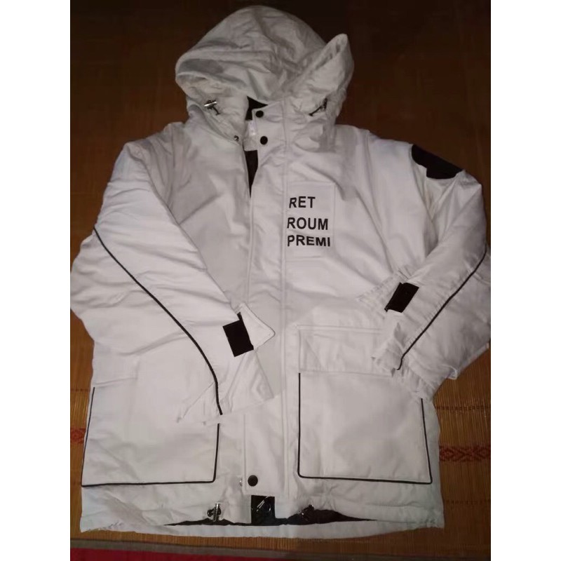 Áo khoác phao đôi size nam nữ