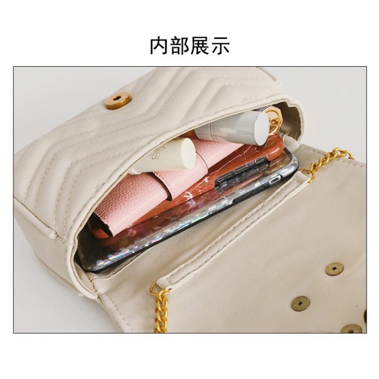 Túi xách nữ, túi đeo chéo khóa mạ vàng sang chảnh siêu xinh TX22 - Chip Xinh Boutique