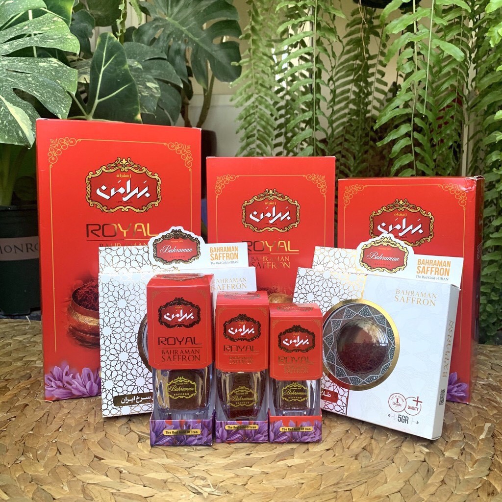 [CHÍNH HÃNG] Nhụy Hoa Nghệ Tây Saffron Tây Á, Chính Hãng Bahraman, Nhập Khẩu Chính Ngạch Royal Iran, Sợi To,Dài Đỏ Đẹp | BigBuy360 - bigbuy360.vn
