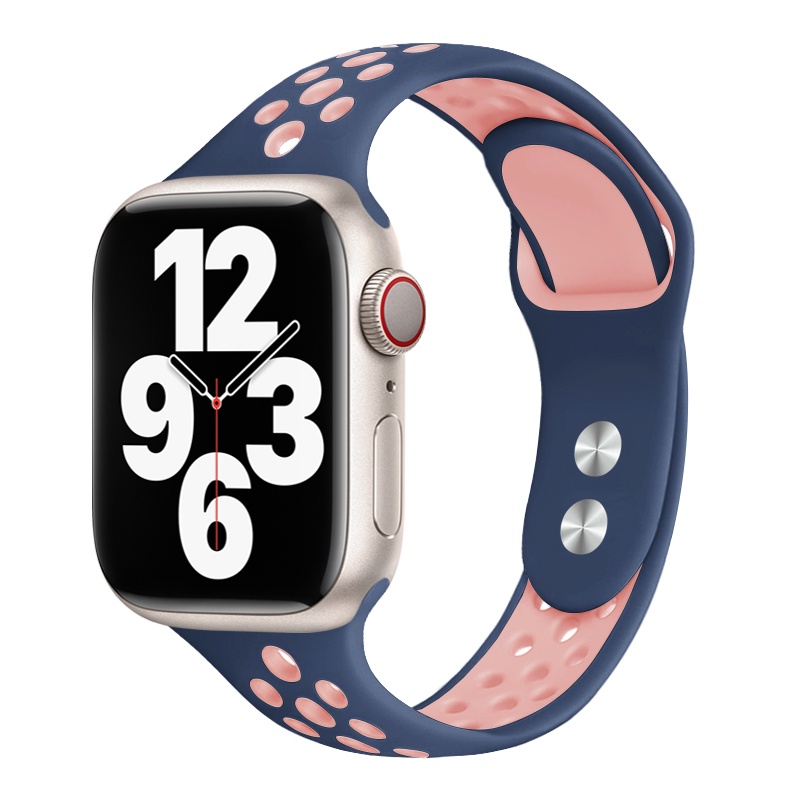 Dây Đeo Mỏng Phong Cách Thể Thao Thay Thế Cho iwatch7 Series 6/5/4/3/SE 41mm45mm 40mm44mm Iphone band 7 6 5 4 SE