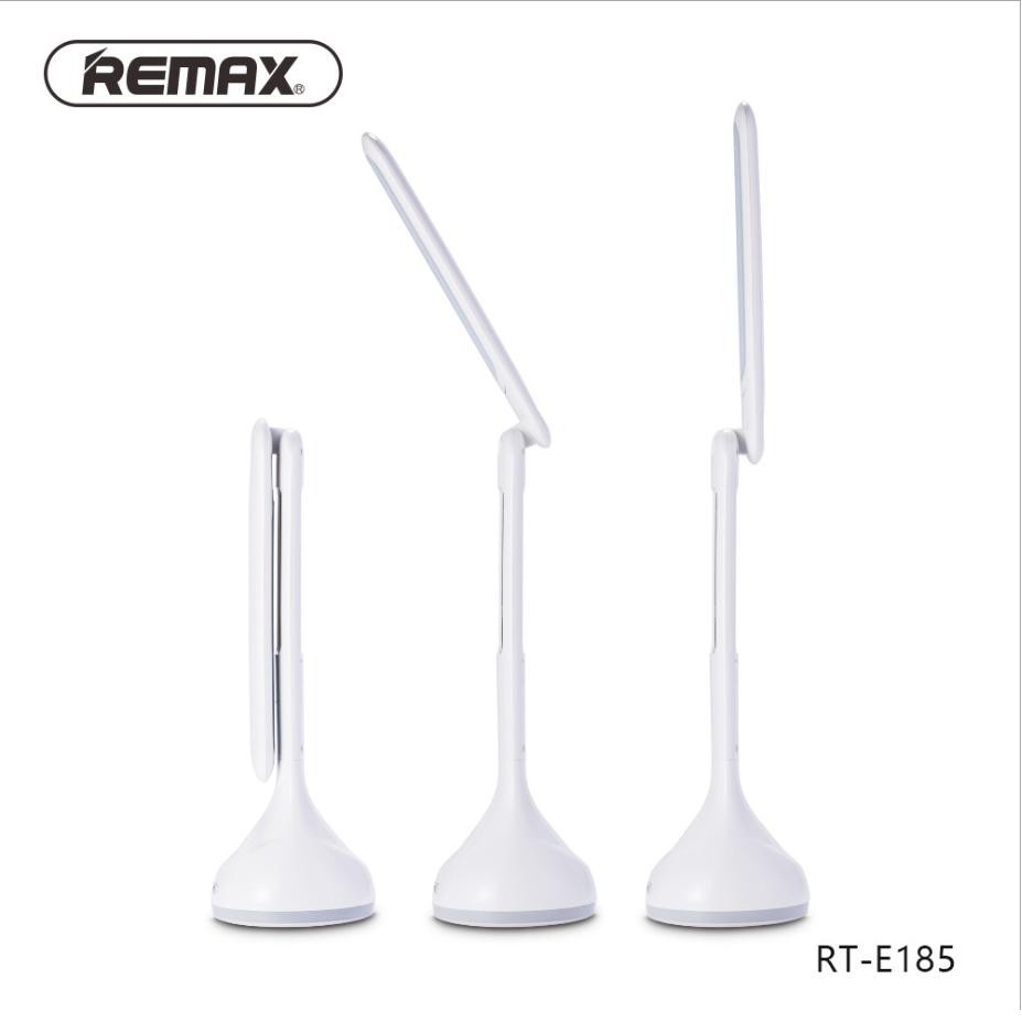 REMAX RT-E185 TIME SERIES LED: Đèn bàn LED tích điện chống cận 3 chế độ sáng - Hiển thị Ngày,Giờ,Nhiệ