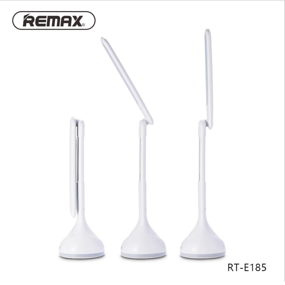 [FreeShip][Ship 2H]REMAX RT-E185 TIME SERIES LED: Đèn bàn LED tích điện chống cận 3 chế độ sáng - Hiển thị Ngày,Giờ,Nhiệ