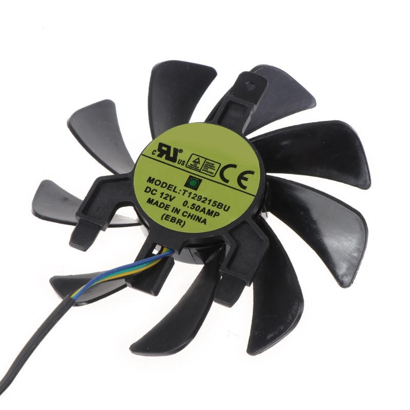 Bộ 2 Món Đồ Thời Trang 2 Món 85mm 3 35inch T129215Quạt Tản Nhiệt Đồ Họa SU 4Pin 12V 0 5A VGA Cho Sapphire RX 580 2048SP 8G D5 GPU Fa