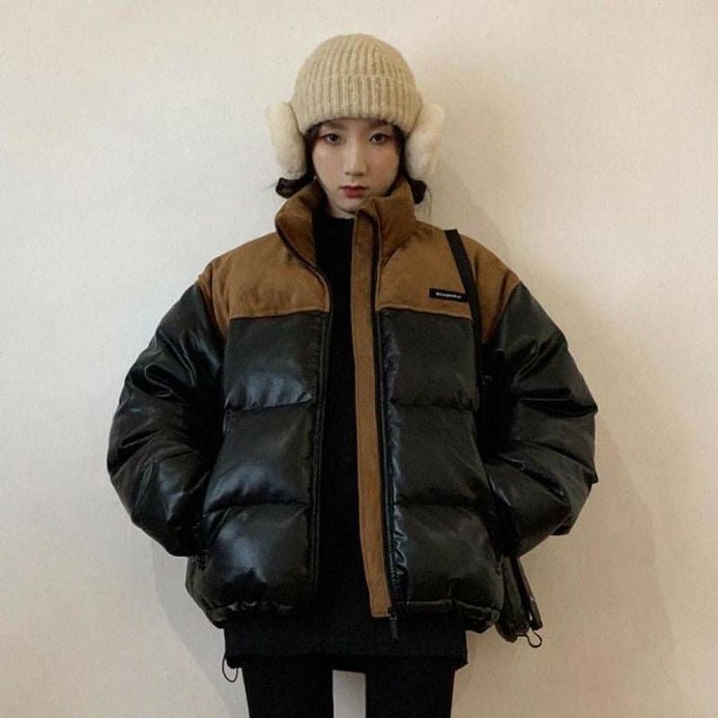 Áo khoác da Quảng Châu form chất, cực ấm