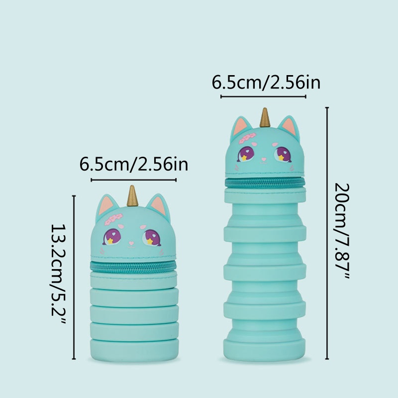 Túi Đựng Bút Bằng Silicone Chống Nước Sức Chứa Lớn