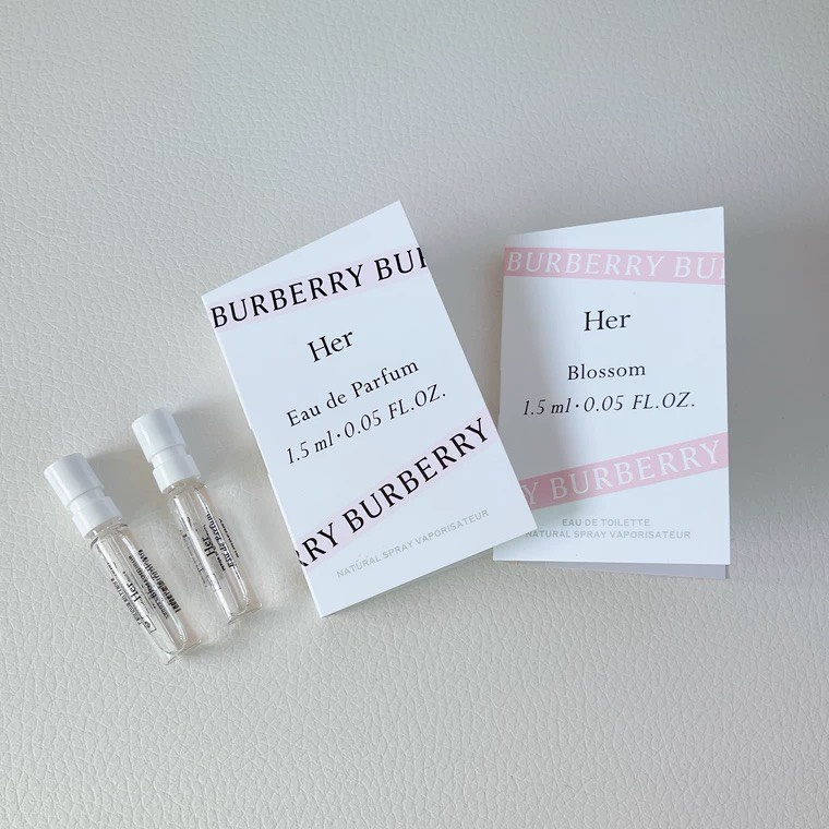 Vial mẫu thử nước hoa Burberry