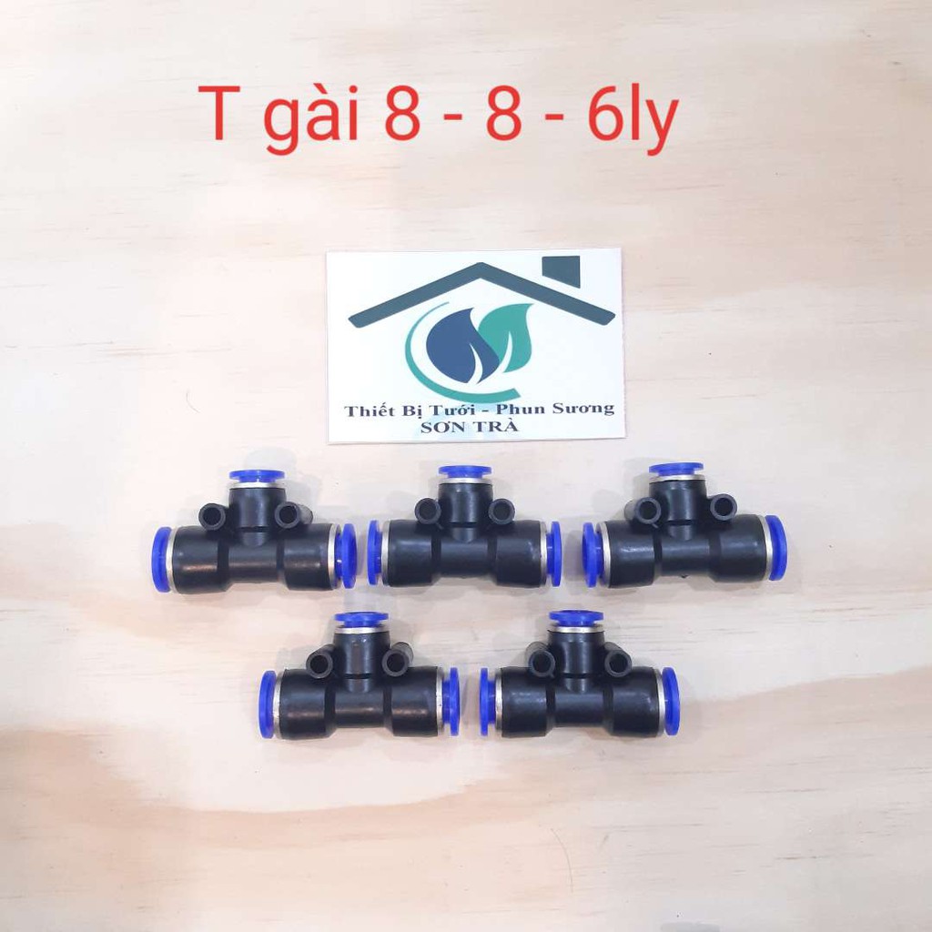 Đầu nối chữ T giảm PEG 12-12-8; 10-10-8; 8-8-6