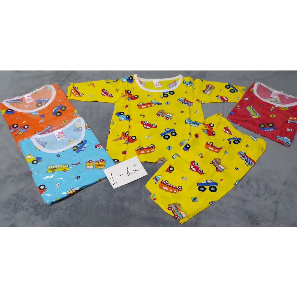 Combo 3 bộ tole tay dài bé trai và bé gái