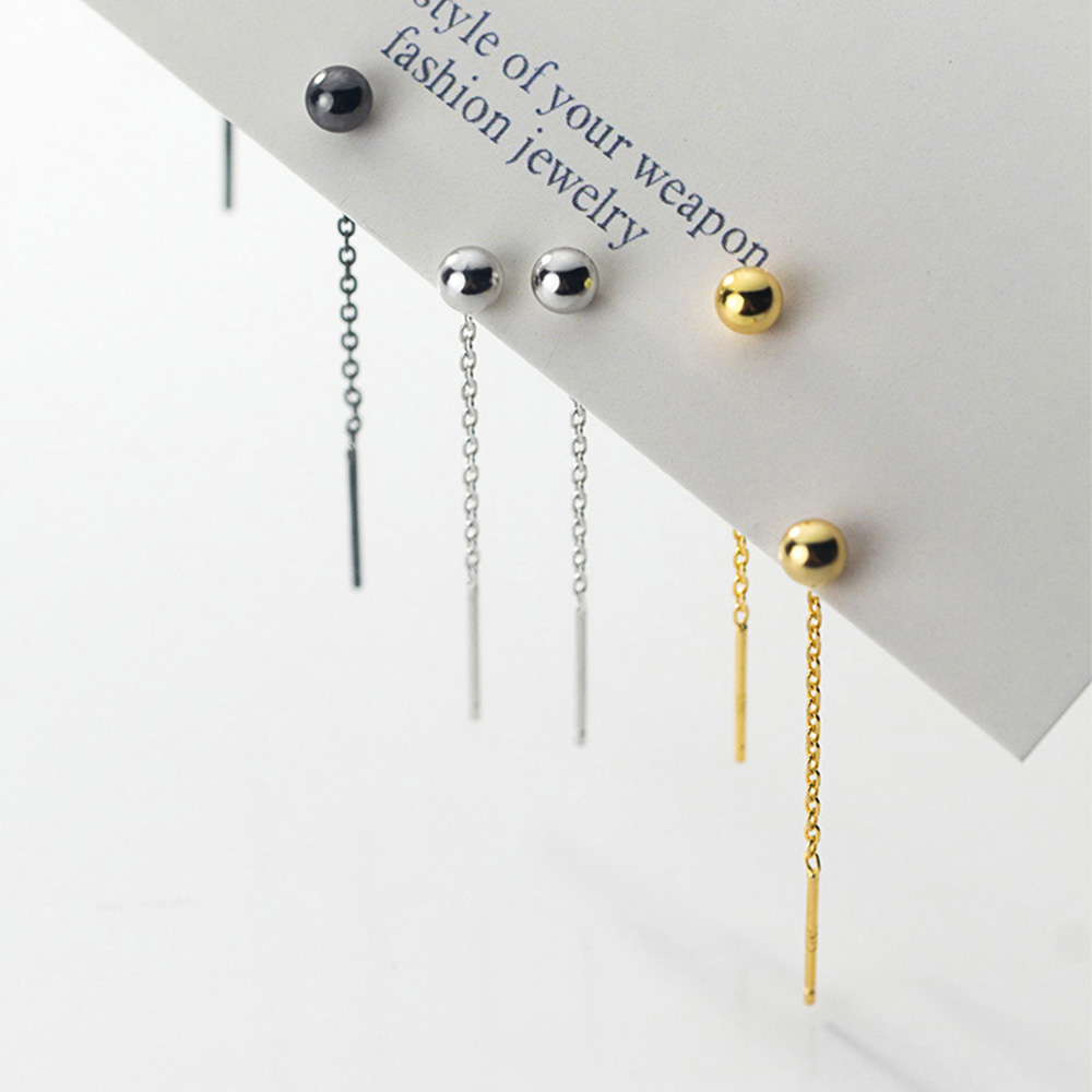 Khuyên Tai Nữ Dài 4cm Thời Trang Hàn