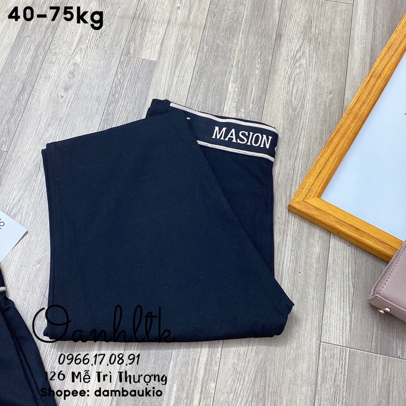 Quần bầu baggy - Quần bầu ống rộng (40-70kg)