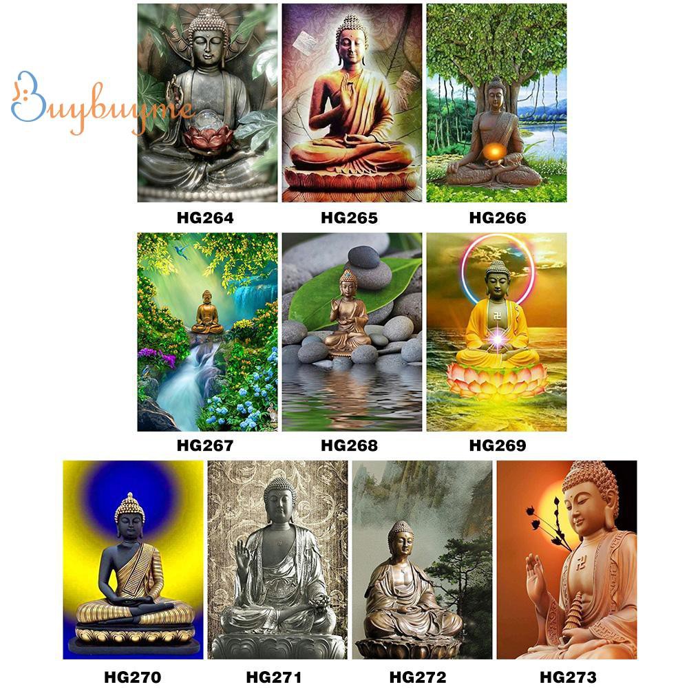 Bộ tranh hình phật đính kim đá 5D tự làm thủ công độc đáo | BigBuy360 - bigbuy360.vn
