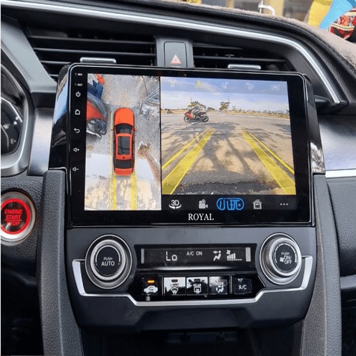Bộ kết hợp 2 trong 1 màn hình DVD Android và Camera hành trình 360 độ cao cấp dùng cho xe ô tô - Bảo Hành 12 Tháng