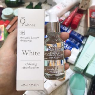 Tinh Chất Dưỡng Trắng Da 9wishes Ampoule Serum White 25ml