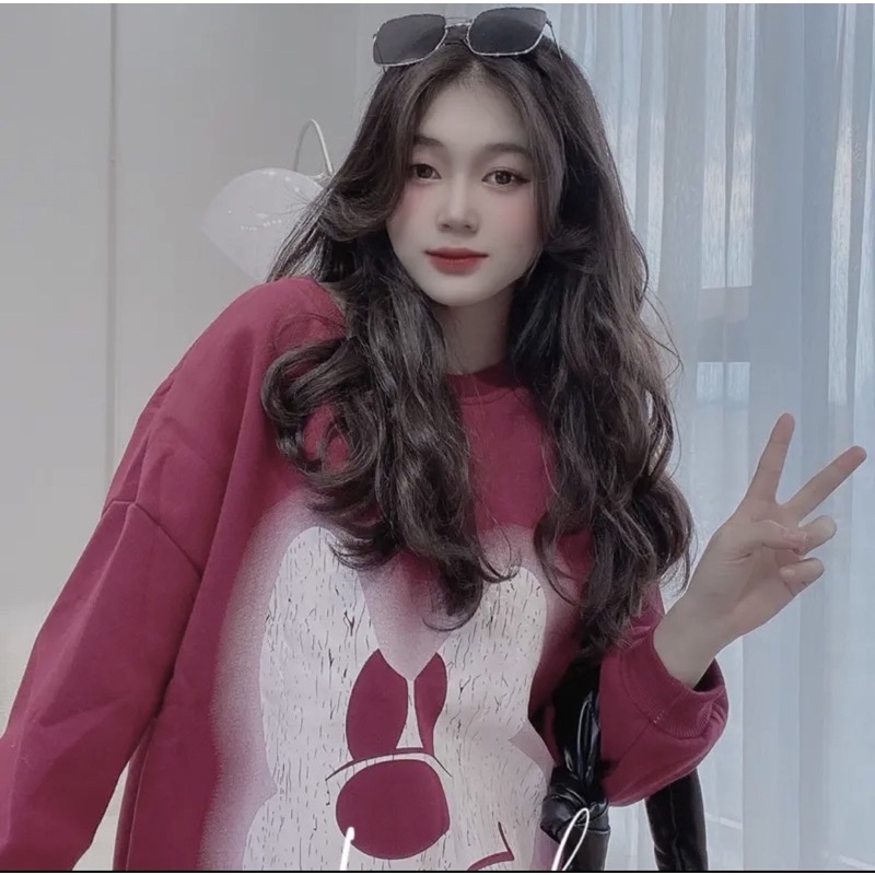 Áo Nỉ Sweater Gấu Trắng Hot Hit