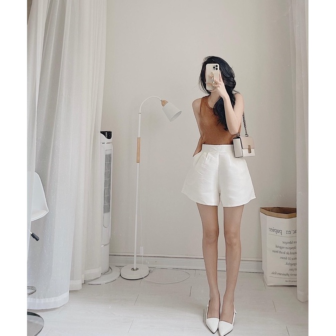 ( rẻ sập sàn ) áo croptop len tăm ba lỗ | BigBuy360 - bigbuy360.vn